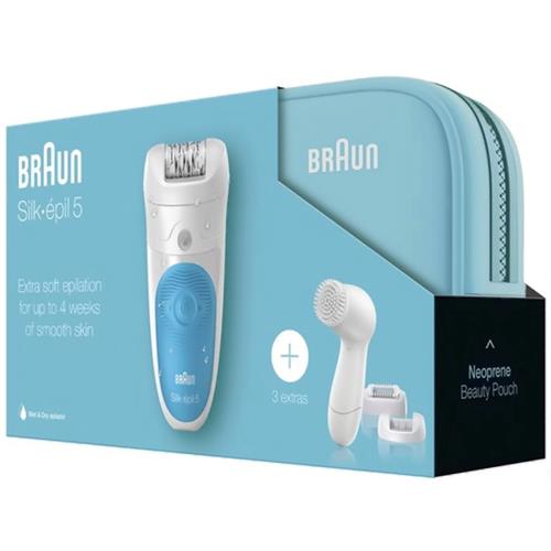 Braun Serie 5 5545GS Depiladora Silk Epil con 3 accesorios