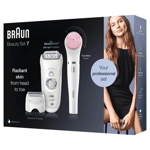 Braun SE 7-875 Depiladora Silk-épil Senso Smart Beauty Set