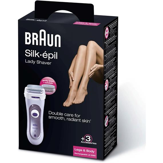 Braun LS5560 Rasuradora Silk-épil 3 In 1