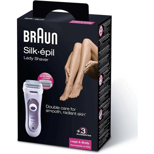 Braun LS5560 Rasuradora Silk-épil 3 In 1