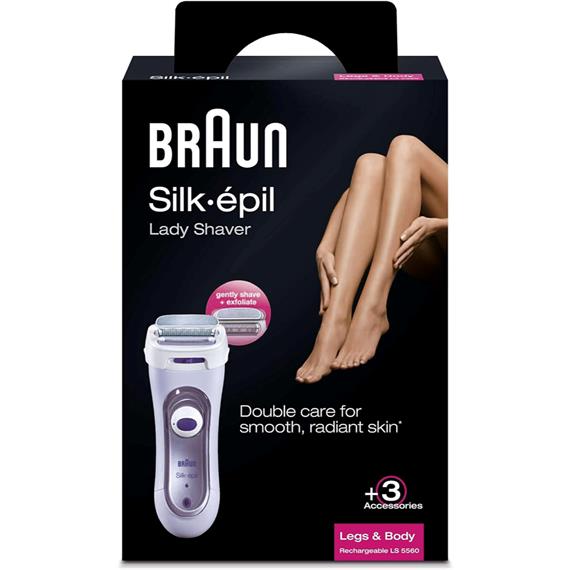 Braun LS5560 Rasuradora Silk-épil 3 In 1