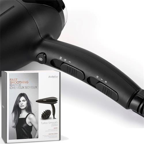Babyliss D572DE Secador de Pelo 2200W con difusor