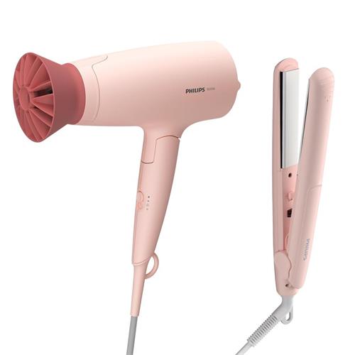 Philips BHP398/00 Kit Secador 1600w y Plancha Serie 3000