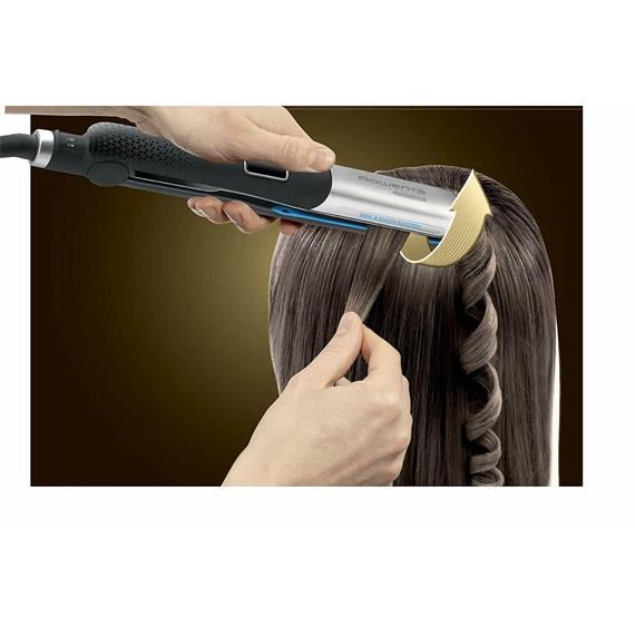 Rowenta SF6220E0 Plancha de Pelo Liss & Curl Ultimate Shine