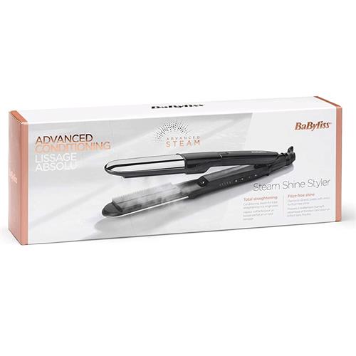 Babyliss ST496E Plancha de Pelo 39mm Con Vapor Iónico