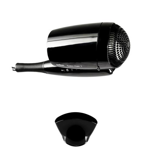 Braun BRHD130E Secador de Viaje 1200W Negro