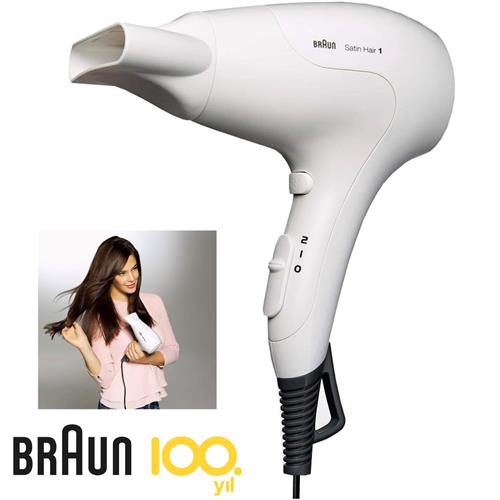 Braun HD180E Secador Pelo ligero 1.800w Blanco