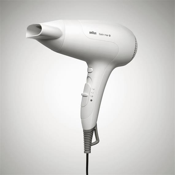 Braun HD385E Secador iónico con difusor 2.000w Blanco