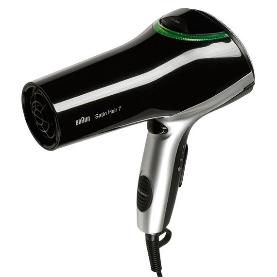 Braun HD730E Secador iónico con difusor 2.200w Negro/Silver