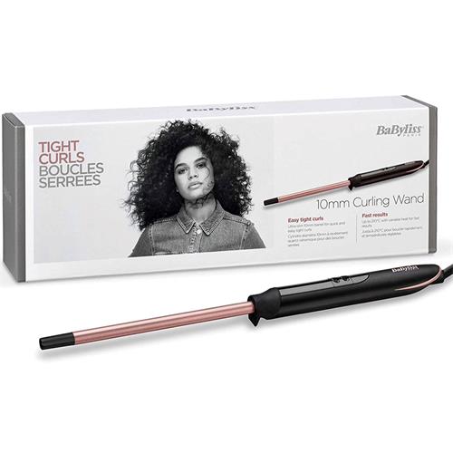 Babyliss C449E Tenacilla de Pelo 10mm para rizos muy definidos
