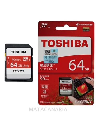 TOSHIBA MICRO SDXC 64GB UHS-I 90MB/S CLASS10