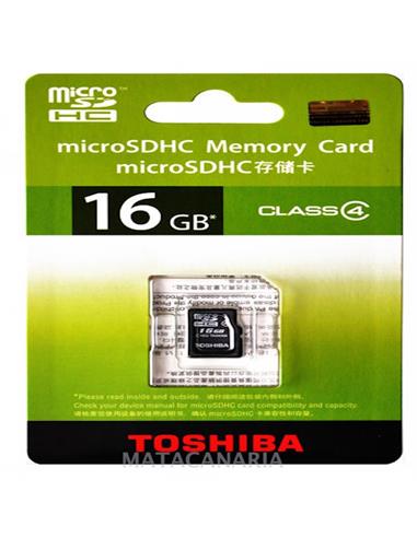 TOSHIBA MICROSDHC 16GB CLASS 4