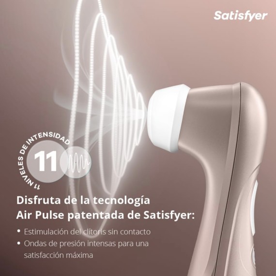 Satisfyer Pro 2 Generación 2 Rosa Oro