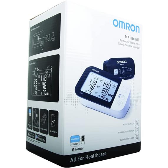Omron M7 Intelli It Tensiómetro con Bluetooth HEM-7361T