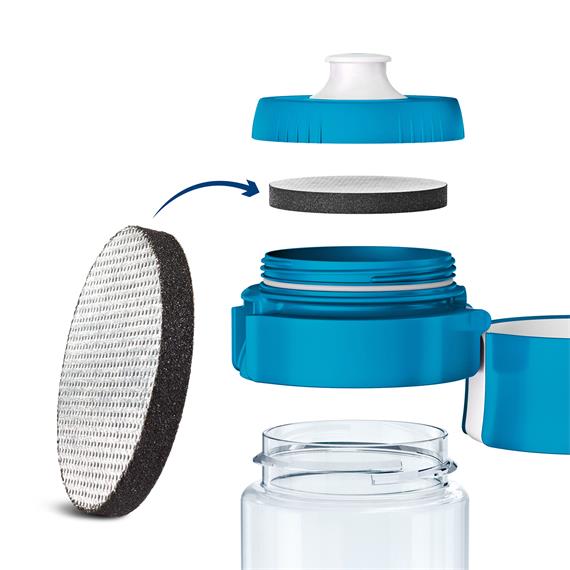 Brita Botella Fill&Go + 1 Filtro Azul