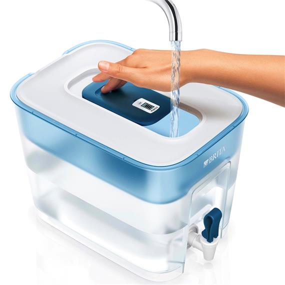 Brita Depósito Filtrante Flow Azul 8.2 Litros + 1 Filtro 1f MXPRO