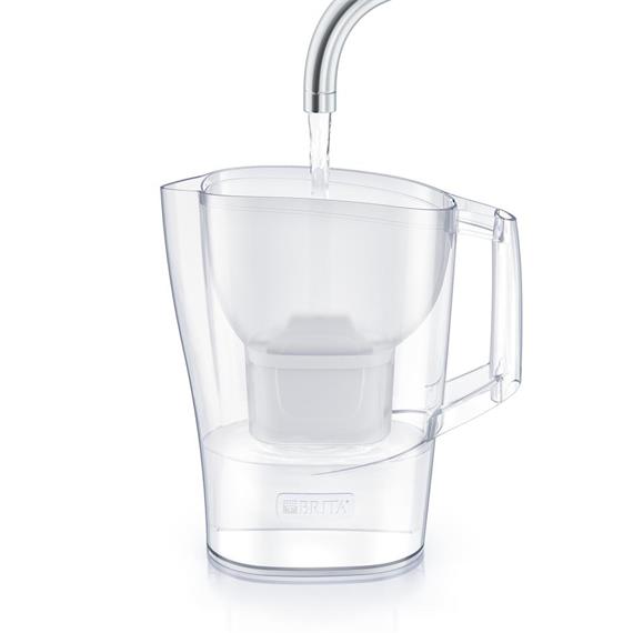Brita Jarra Filtrante Aluna Blanca 2.4L+ Filtro Maxtra Pro