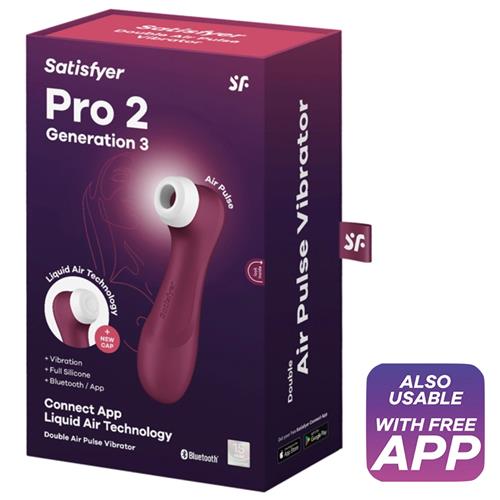 Satisfyer Pro 2 (3ª Generación)  Liquid Air Connect APP