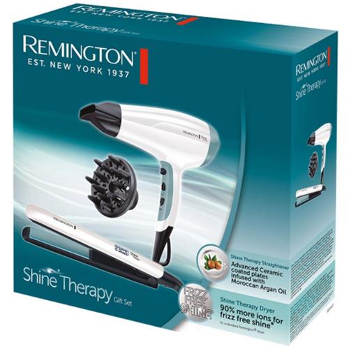 Remington S8500GP Secador 2300W y Alisador Shine Therapy 230º
