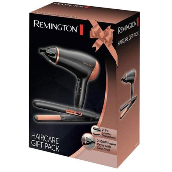 Remington D3012GP Pack Secador 2.000W + Plancha Alisadora  215º