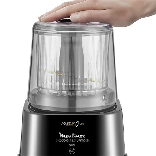 Moulinex DP815855 1.2.3 Ultimate Blender Batidora + Picadora 1000W