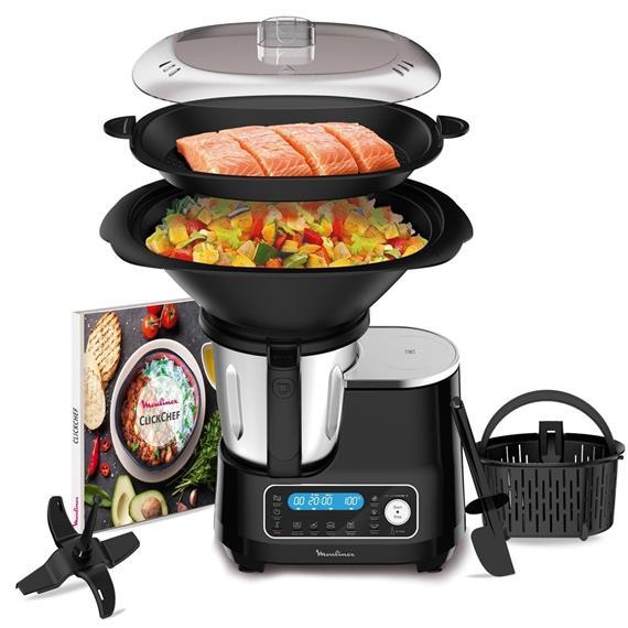 Moulinex Clickchef HF4SPR30 Robot de Cocina Multifunción 3.6L