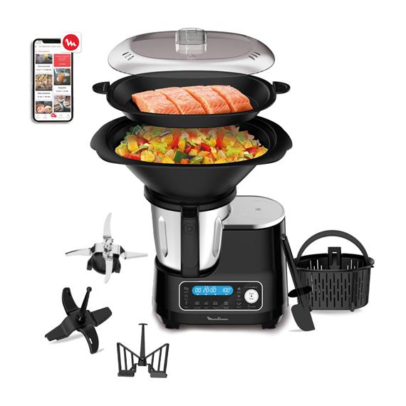 Moulinex Clickchef HF4SPR30 Robot de Cocina Multifunción 3.6L