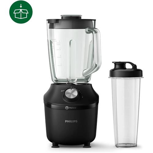 Philips HR2291/01 Batidora Vaso 600w 2L Negra
