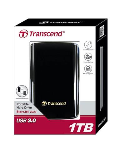 HDD TRANSCEND 1 TB STOREJET 25D3 3.0