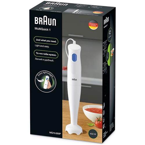 Braun MQ10.000PWH Batidora de Brazo 450W