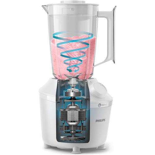 Philips HR2041/00 Batidora de Vaso ProBlend de 450W y 1,9 Litros
