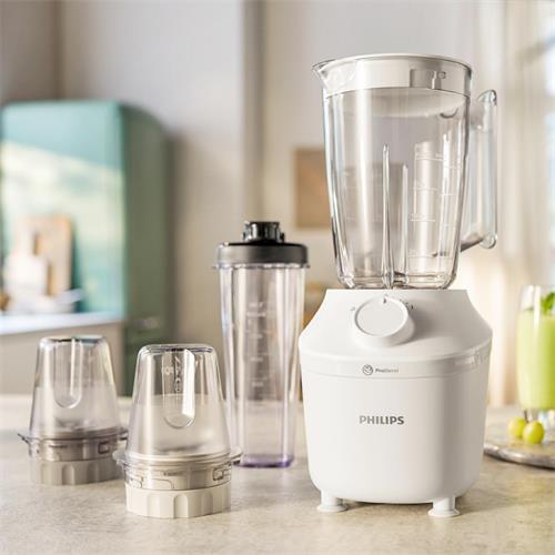 Philips HR2041/00 Batidora de Vaso ProBlend de 450W y 1,9 Litros