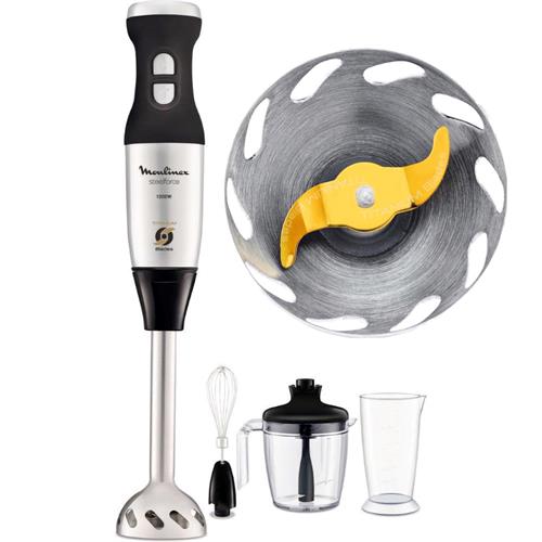 Moulinex DD883D10 Batidora de Mano Steelforce 1.000W Kit 2 Accesorios