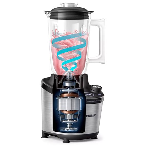Philips HR3760 Batidora de Vaso 1.500W Pro Blend Ultra