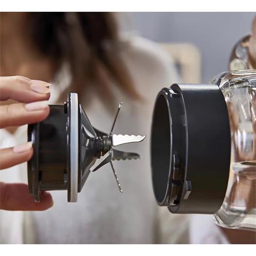 Moulinex LM811D10 Batidora con Vaso de Cristal Perfect mix + 1.200W