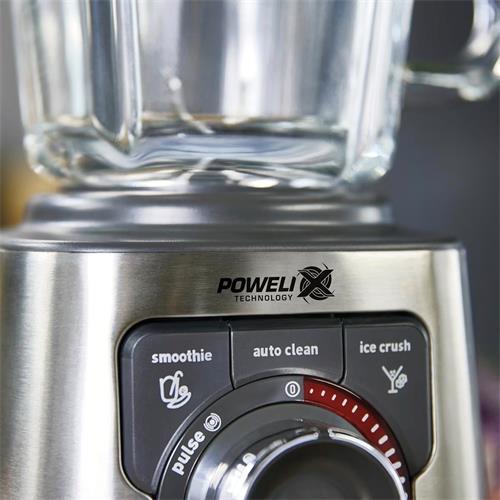 Moulinex LM811D10 Batidora con Vaso de Cristal Perfect mix + 1.200W