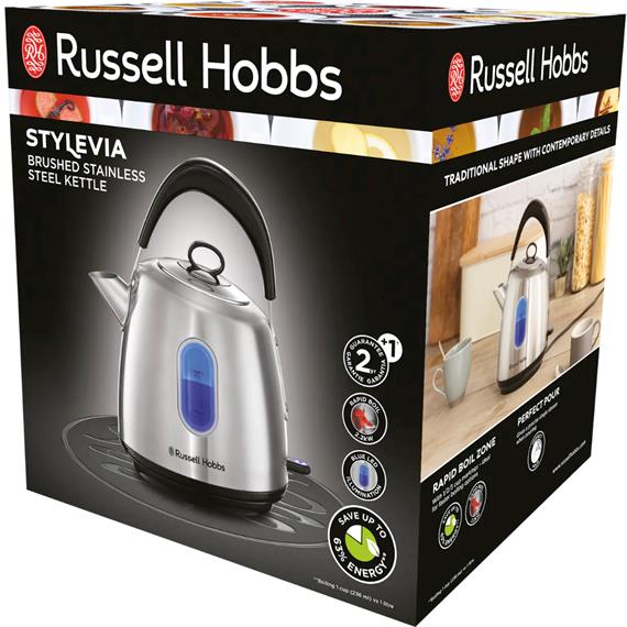 Russell Hobbs 28130-70 Hervidor Stylevia 1.5 L Acero Inox