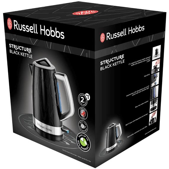 Russell Hobbs 28081-70 Hervidor Structure 1.7 L Negro