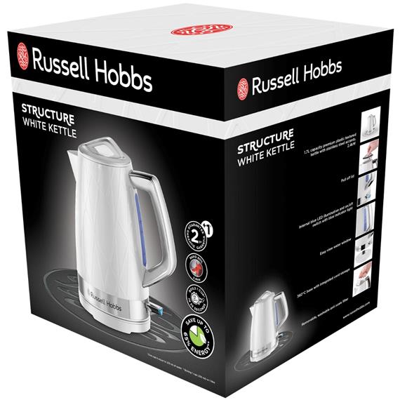 Russell Hobbs 28080-70 Hervidor Structure 1.7 L Blanco