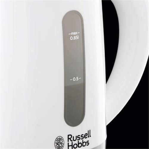 Russell Hobbs 23840-70 Hervidor de Viaje 0.85 L con 2 tazas