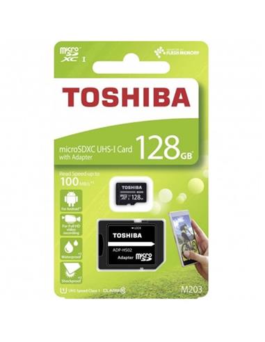 MEM. MICRO SDXC 128GB CLASS 10 TOSHIBA 100MB/S UHS-I