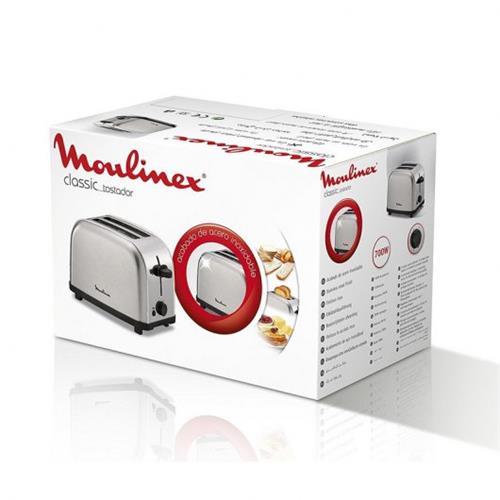 Moulinex LT330D11 Tostadora Classic Acero