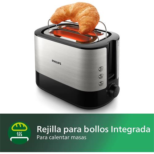 Philips HD2637/90 Tostadora Viva 2 Ranuras