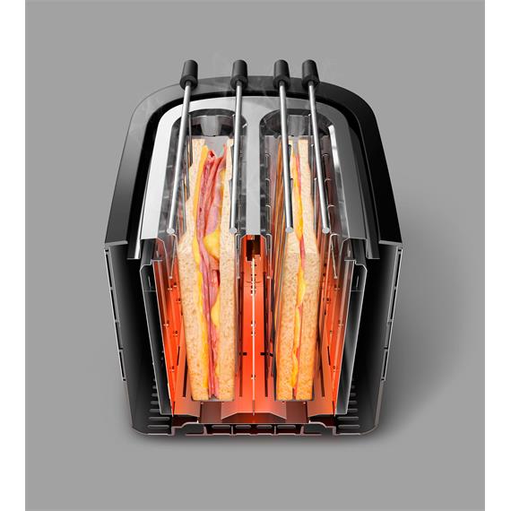 Philips HD2639/90 Tostador 2 Ranuras Extra-anchas