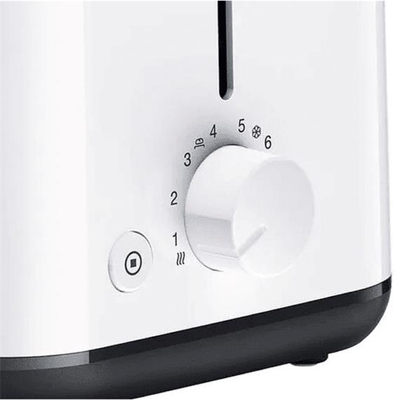 Braun HT1010WH Tostador 900w 2 Ranuras Blanco