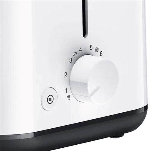 Braun HT1010WH Tostador 900w 2 Ranuras Blanco