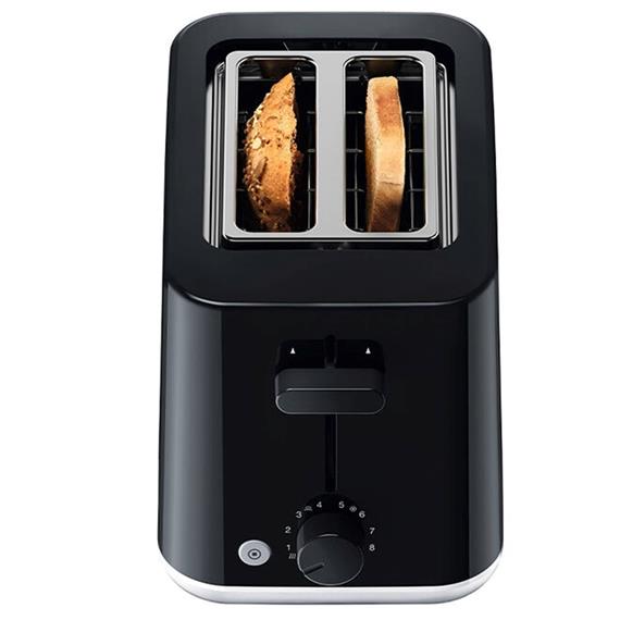 Braun HT1010BK Tostador 900w 2 Ranuras Negro