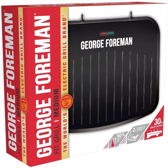 George Foreman 25810-56 Fit Grill Medium 1630W