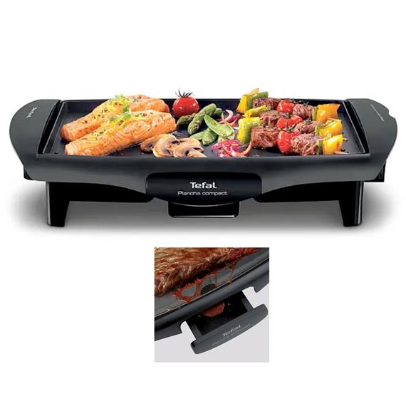 Tefal CB500512 Plancha Asar Antiadherente 1800W