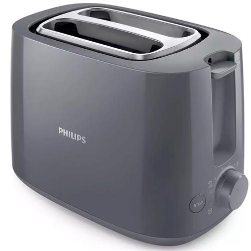 Philips HD2581/10 Tostador con Rejilla Elevadora Gris